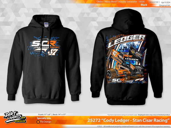 Stan Cisar Racing - Cody Ledger 2024 Hoodie ***PREORDER PURCHASE***
