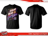 Sugar Bear Retro 1971 Cadillac “Love Express”  Black T-shirt